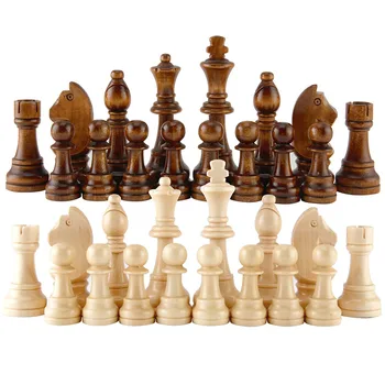 32 Keskaja Malenupud Puidust/Plastikust Täielik Chessmen Rahvusvaheline Sõna Male Mäng Meelelahutus Tarvikud