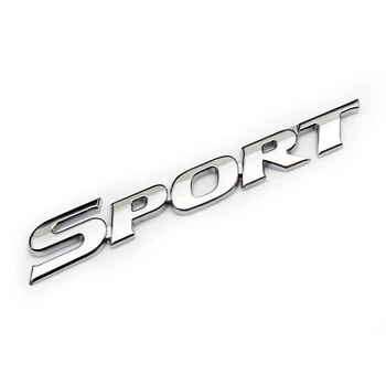 3D Chrome ABS Auto Tähed Logo SPORT Embleem, Rinnamärk Toyota Yaris Corolla Camry Highlander CHR Sport Kleepsud Pagasiruumi Tarvikud