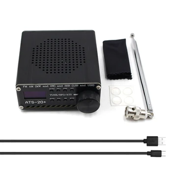 ATS-20+ Pluss SI4732 Kogu Bänd Raadio Vastuvõtja DSP SDR-Vastuvõtja FM, AM(MW Ja SW)SSB (LSB Ja USB)