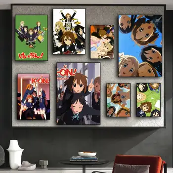 Anime K-ON! PLAKAT Pildid Seina Pilte elutuba Kodu Kaunistamiseks Väike