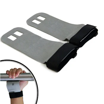 Faux Nahast Võimlemine Käe Grip Tõstmine Trenni Jõusaali Kindad, Peopesa Kaitse Kettlebell Tõmba Võimlemis-Crossfit Grip