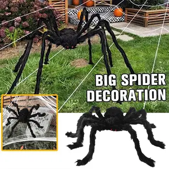 Halloween Spider Dekoratsioonid, Hirmus Hiiglane Palus Spider Võltsitud Spider 75cm Õue Kodu Kostüümid Pooled Kummitab Maja, Decor