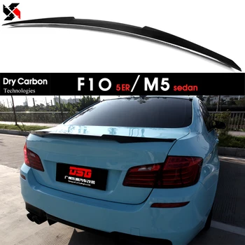 Kuiv Heitega Tehnoloogia Carbon Fiber Tagumine Kaas Spoiler Auto Tiib BMW F10 5-Seeria & M5 Sedaan 2010 - 2016
