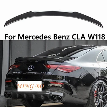 Mõeldud Mercedes-Benz CLA W118 C118 FD Stiilis Carbon Fiber Tagumine Spoiler Pagasiruumi Tiiva 2019-2023 FRP Sepistatud süsinik