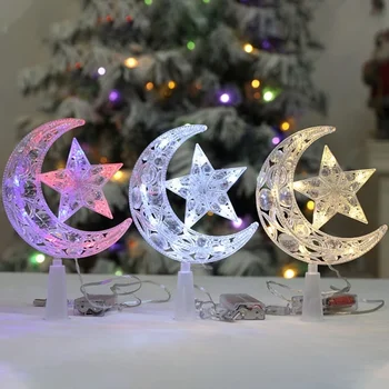 Pidulik Jõulupuu Star Ornament Päilyntä Viimistlus Üldine Suurus Puud Tähistada Jõulud Kaunistused