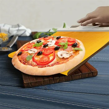 Puidust Multifunktsionaalne Pizza Elektriline Kühvel Plastmassist Käepide Loominguline Pizza Spaatliga Mõla Korduvkasutatavad Sise-ja Välistingimustes Ahi