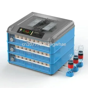 Täisautomaatne dual power inkubaator kana drum 256-500 võimsus muna inkubaator
