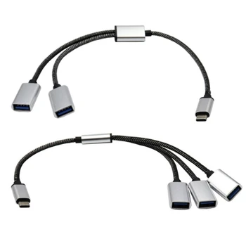 USB-C USB Adapter OTG Adapter 480Mbps C-Tüüpi USB 2.0 Adapter OTG Kaabel