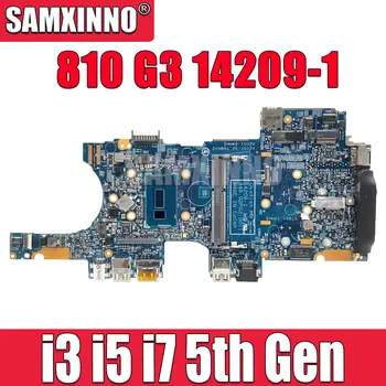 14209-1 HP EliteBook 810 G3 Sülearvuti Emaplaadi i3 i5 i7 5th Gen CPU, Emaplaadi 801793-601 801794-601 801795-601 Täielikult Testitud