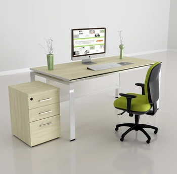 2021 Kohandatud Suuruse Lihtne Stiil Puit Office Tabel Puit Arvuti Desk