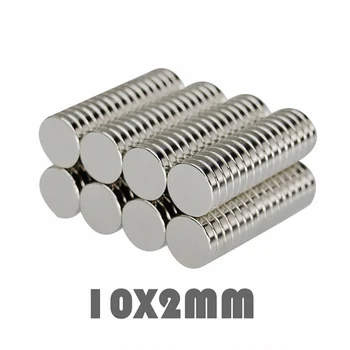 30pcs 10x2 mm Magnet N35 Super Tugev Neodüüm Magnet Haruldaste Muldmetallide Magnet Käsitöö-Väike Ümmargune Magnet Magnet Ketas 10*2 mm