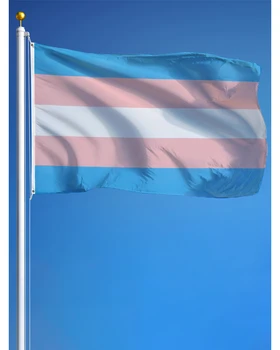 60x90cm 90x150 Transseksuaalide Flag Banner Vaip