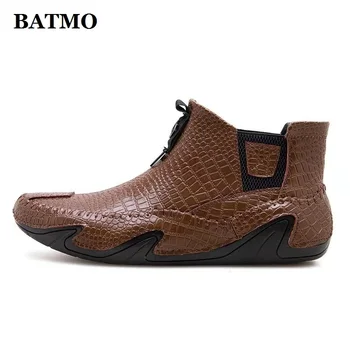BATMO 2022 uus saabumist talvel thicked soe põhjuslik kingad mehed,mees päris nahast kingad 1908