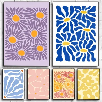 Henri Matisse abstraktne kunst lilled Plakat Nr Raamitud Poster Kraft Klubi Baar Paber Vintage Seina Art Maali Magamistuba Uuringu Kleebised