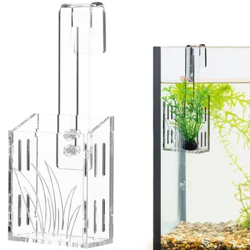 Kala Luu Implantaadi Cup Tank Vee Planter Akvaariumi Omanik Muru Akrüülist Väike