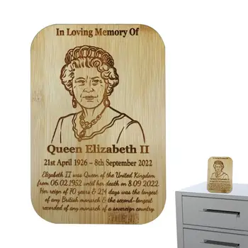 Kuninganna Elizabeth II Meeldejääv Pardal Kuninganna Elizabeth Wall Decor Juhatuse Rahvuslik Memoriaal Ornament Vastupidav Pool Kaunistused