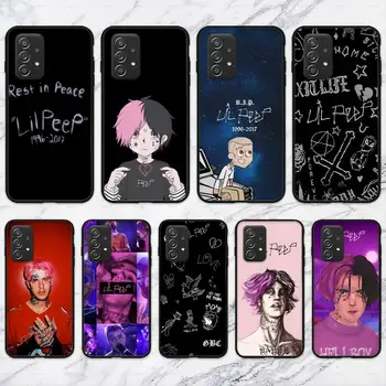 Lil Peep Räppar Telefon Case For Samsung Galaxy A02 A12 A21 A22 A32 A41 A42 A51 A71 A72 Kest