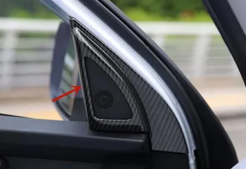 Näiteks Kia Sportage R 2018-2020 ABS Chrome A-piilarist kõlari Sisemine kolmnurk teenetemärgi raami kaitse kaunistamiseks auto accessorie