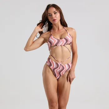 Sexy Bikini Push Up Supelrõivad Naiste Brazilain Biquinis Feminino 2023 Mujer Ujumistrikoo Tanga Ujumine Kahe Töö Sobiks Beachwear Q225
