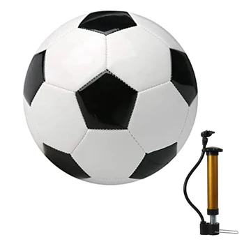 Suurus 5 Soccer Pallid Klassikaline Jalgpalli Palli Set - Sisaldab Suurused 5 Pumba Nõel Ideaalne Koolitus, Liiga Mänge&Kingitus Vastupidav