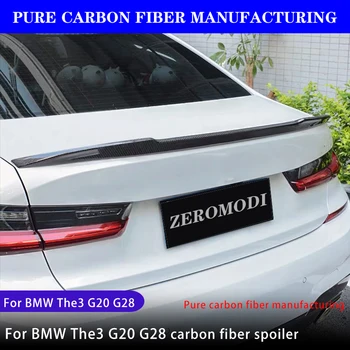 Süsinikkiust spoilerid BMW Kolm Seeria 2019-2022 3 G20 G28 PSM M4 CS M3 stiilis süsinikkiust spoilerid Muudetud saba