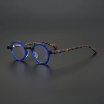 TOP kvaliteetse Matt atsetaat prillid raamiga meeste disainer brändi käsitsi valmistatud optilised prillid Lühinägevus lugemise naiste retsepti prillid