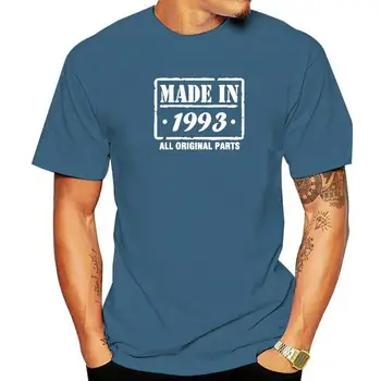 Tehtud 1993. aasta 28. Sünnipäeva Naljakas Unisex Graafiline Moe Uus Puuvillane Lühikese Varrukaga T-Särgid O-Kaeluse Harajuku T-särk