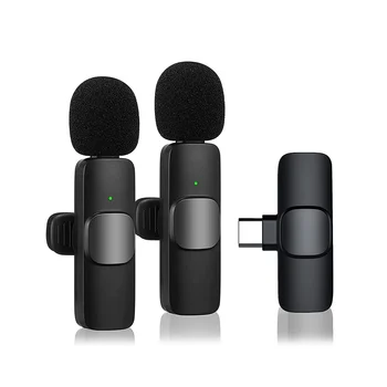 Traadita Lavalier Mikrofon USB-C, Plug and Play Müra Vähendamise Auto Sync Revääri Mic Elada ,Vloggers,Intervjuu