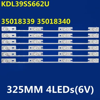 Uus 60PCS 4LEDs(6V) LED Backlight Riba KDL40SS662U KDL39SS662U 35018339 35018340 KDL40MT627QN