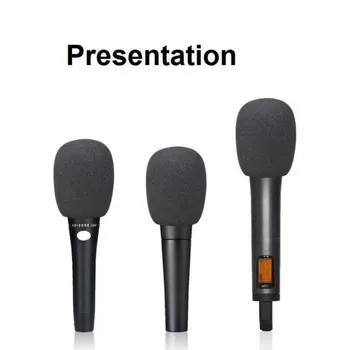 Vaht Pihuarvutite Mikrofon Kõrge Tihedusega Käsn Tuuleklaasi Vaht 5 Pack Vaht Asendamine Kõrge Kvaliteedi Katab Kaitsev Mikrofon
